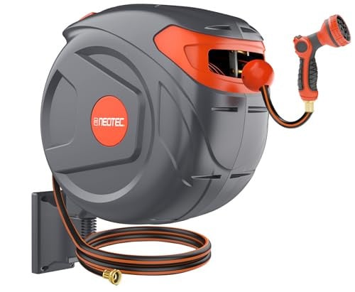 100 ft 1/2 inch Retractable Garden Hose Reel Deal