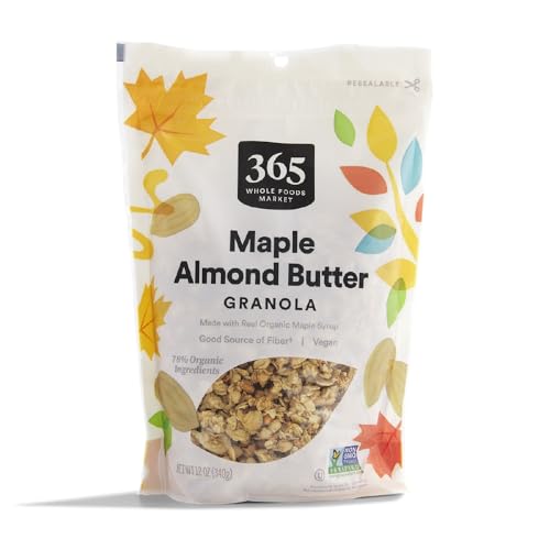 365 by Whole Foods Market Granola Maple And Almond Butter 12-Oz Bag Deal