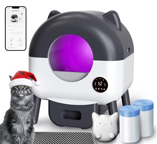 MeowWhimsy Automatic Self Cleaning Litter Box