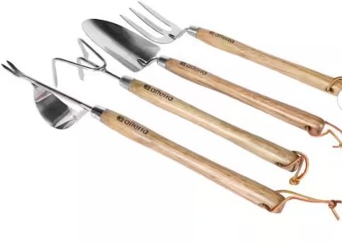 Alterra Stainless Steel Garden Hand Tool Set 4-Piece Deal