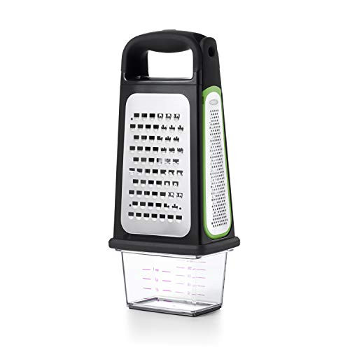 OXO Good Grip Etched Box Grater w/ Removable Zester