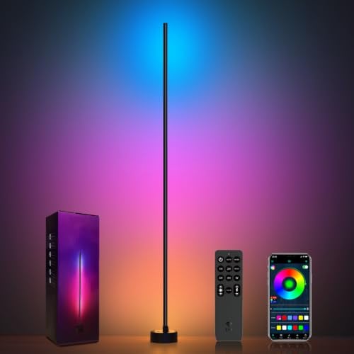 Smart RGB LED Corner Lamp with App and Remote Deal