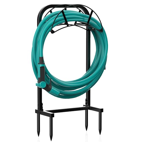 Meykwod Heavy Duty Garden Hose Holder 150FT Capacity Deal