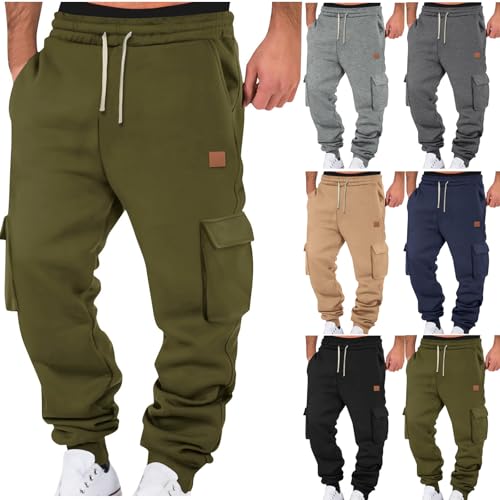Men Baggy Joggers Gym Sports Track Pants Deal