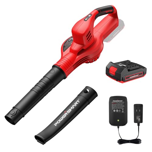 PowerSmart 20V Cordless Leaf Blower w/ 2.0Ah Battery & Charger Deal