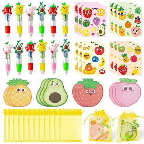 Fruit Stationery Gifts Set 12-Pack
