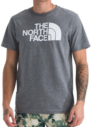 The North Face Men's Core Half Dome SS T-Shirt (Mid Grey Heather) Deal
