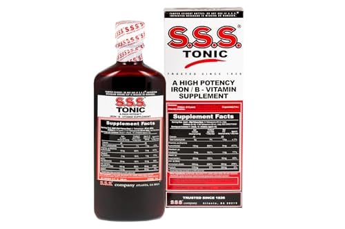 S.S.S. Tonic Liquid Iron & Vitamin B Complex Supplement (10 fl oz) Deal