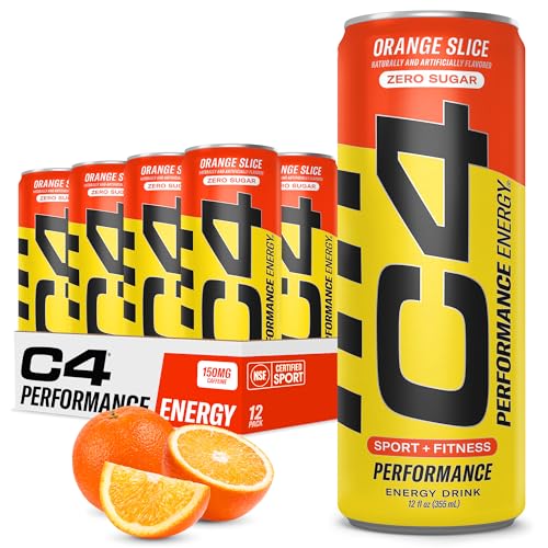 C4 Zero Sugar Performance Energy Drinks 12-Pack 12-Oz (Orange Slice) Deal