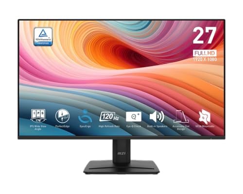 MSI PRO MP275 E2 27" 1080p 120Hz IPS Gaming Monitor Deal
