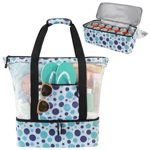 ASL Mesh Beach Bag with Cooler