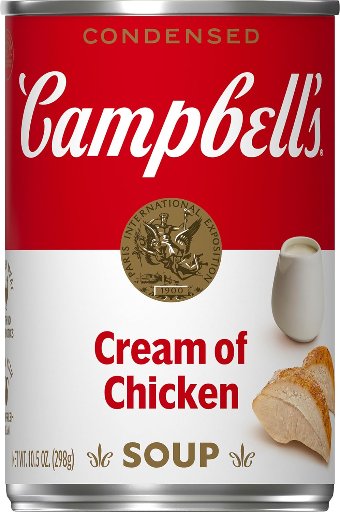 Campbell's Condensed Cream of Chicken Soup 10.5 Ounce Can