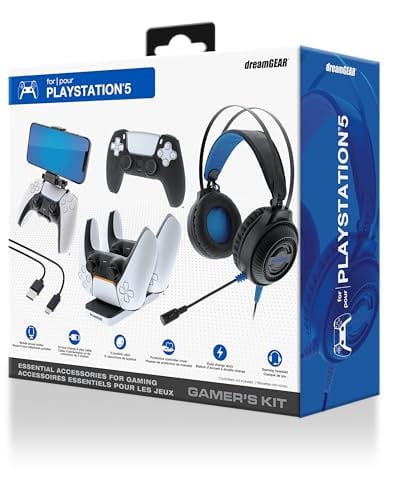 dreamGEAR Gamers Kit with Charging Dock, Headset & More Deal
