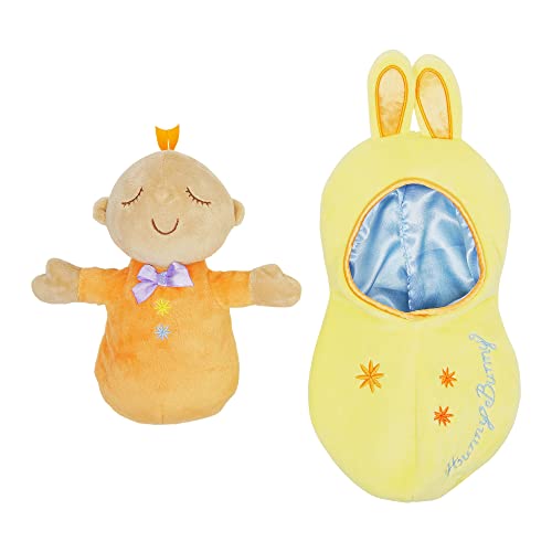 Manhattan Toy Snuggle Pod Hunny Bunny Beige First Baby Doll with Cozy Sleep Sack Deal