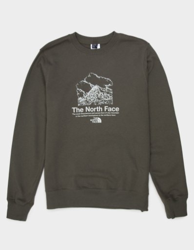 The North Face Men's Places We Love Crewneck Sweatshirt