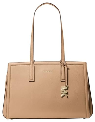 Michael Kors Laila Medium Tote Bag, Gold-tone Hardware/Husk, One Size Deal