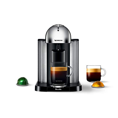 Nespresso Vertuo Coffee and Espresso Maker by Breville (Chrome)