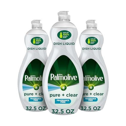 Palmolive Ultra Dishwashing Liquid Dish Soap (Pure + Clear) 32.5 fl oz 3-Pack