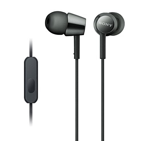 Sony MDREX155AP in-Ear Earbud Headphones/Headset (Black) Deal