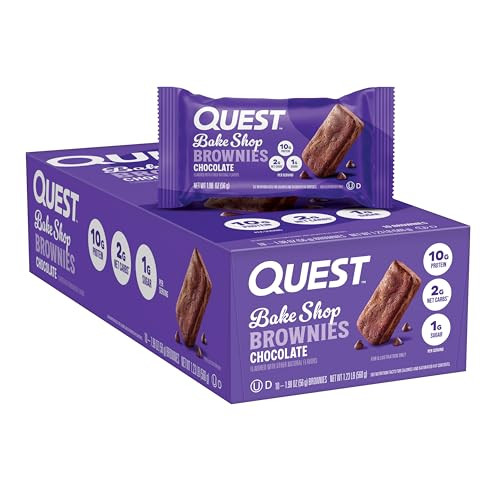 Quest Bake Shop Chocolate Brownies 10-Count