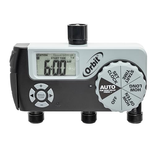 Orbit 3-Outlet Digital Watering Timer