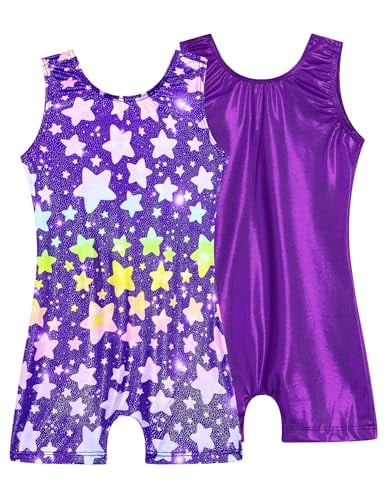 Girls Gymnastics Leotards 2-Pack Deal
