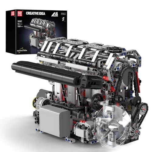 Mould King 10087 L4 Gasoline Engine Building Blocks Kit - 1787 Pieces