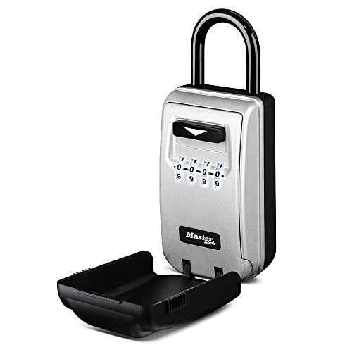 Master Lock Portable Key Lock Box Holds 6 Keys