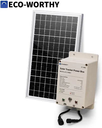 ECO-WORTHY Power Box 12V 6Ah Lithium Battery + 10W Solar Panel Deal