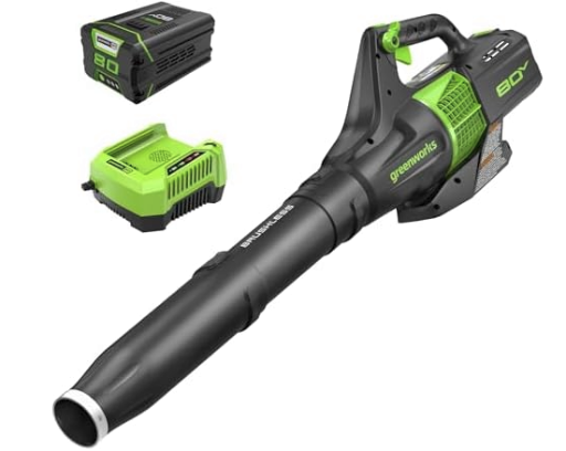 Greenworks 80V Cordless Brushless Axial Leaf Blower