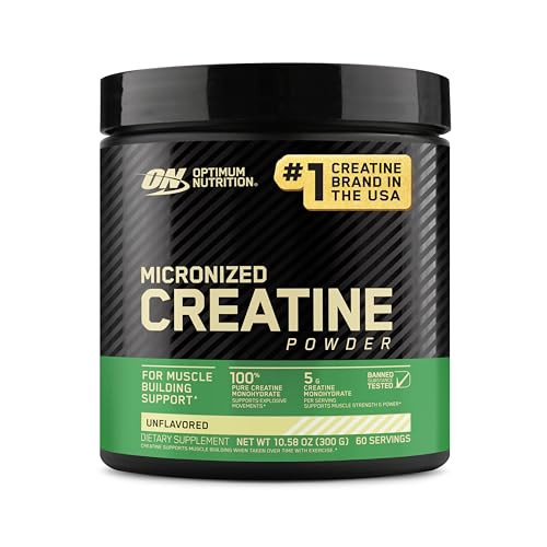 Optimum Nutrition Micronized Creatine Monohydrate Powder 10.58-Oz (60-Servings)