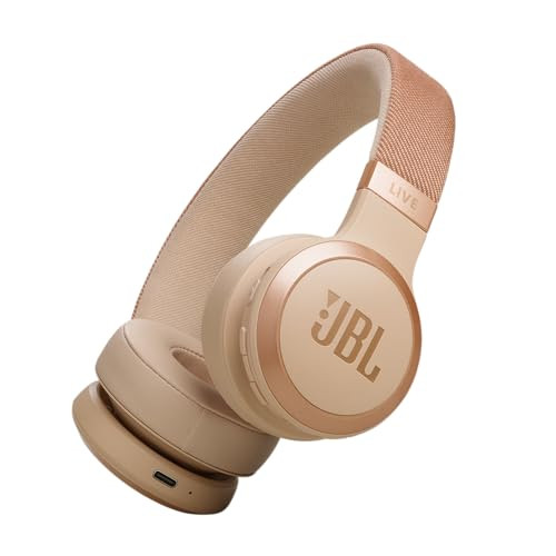 JBL LIVE 670NC Wireless On Ear Headphones with Adaptive Noise Cancelling