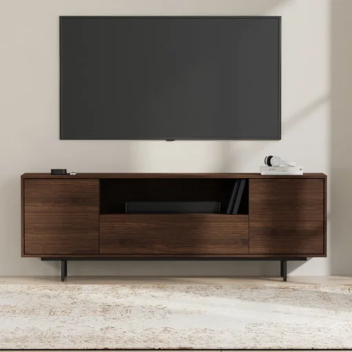 Latitude Run Canterbury 3 Door TV Stand for TVs up to 85" Deal