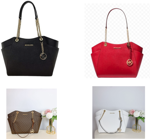 Michael Kors Women’s Jet Set Large Saffiano Leather Shoulder Bag