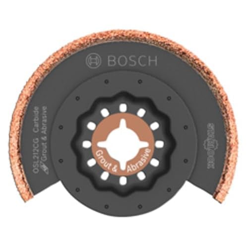 Bosch OSL212CG 2-1/2 in. Starlock Oscillating Multi Tool Carbide Grit Segmented Blade Deal