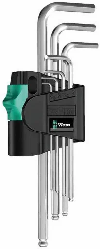 Wera Hex-Plus Chrome-Plated Long Shaft Metric L-Key Allen Wrench 7 Deal