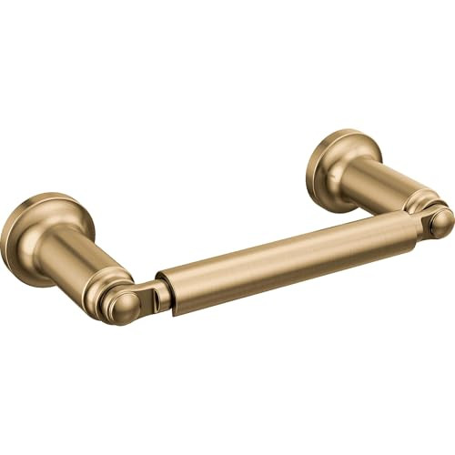 Delta Saylor Wall Mounted Pivot Arm Toilet Paper Holder in Champagne Bronze