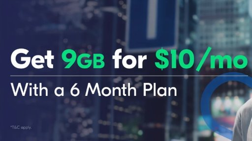 Lyca Mobile 6-Months Unlimited Talk, Text & 9GB Data per Month w/ Free Sim Card