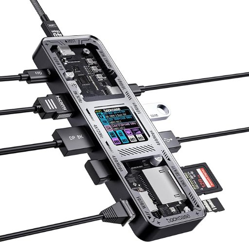 DOCKCASE Explorer Edition USB C Hub (10-in-1)