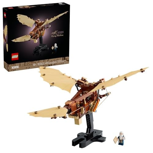 LEGO Icons - Leonardo da Vinci's Flying Machine 493-Piece Deal