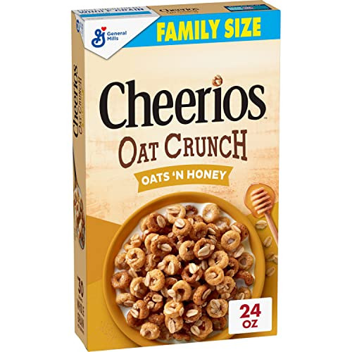 Cheerios Oat Crunch Breakfast Cereal 24-Oz