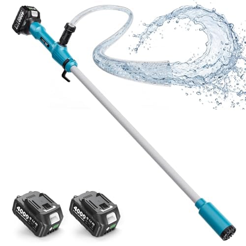 SEESII Cordless Stick Water & Diesel Transfer Pump w/ 2.2" Slim Head, 720GPH & 16' Lift Deal