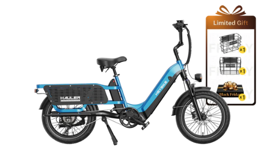 Heybike Hauler Dual Battery 1400W / 1464Wh Cargo E-Bike