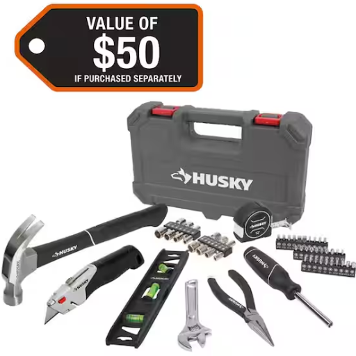 YMMV | Husky 52-Piece Homeowner's Tool Kit Deal