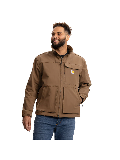 Carhartt Men's Super Dux Relaxed Fit Lightweight Mock-Neck Jacket