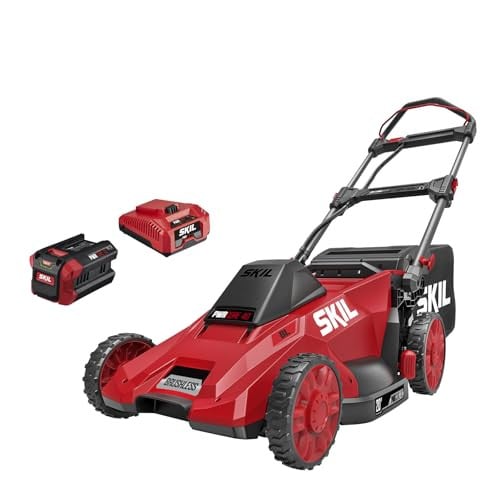 SKIL PWR CORE 40 20" Brushless 40V Push Mower Kit w/ 6.0Ah Battery & 150W Charger