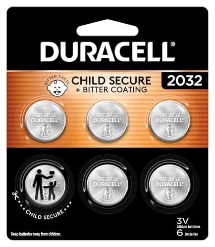 Duracell 2032 Lithium Battery 6-Pack