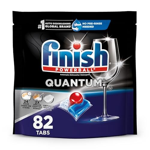 Finish Quantum Powerball Dishwasher Pods 82-Count
