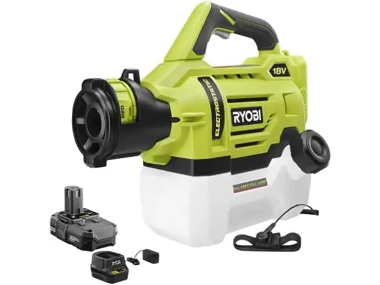 RYOBI ONE+ 18V Cordless Electrostatic 0.5 Gal Sprayer with 2.0 Ah Battery and Charger Deal