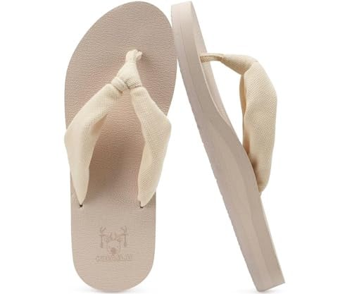 (Prime Deal) Flip Flops for Women with Arch Support